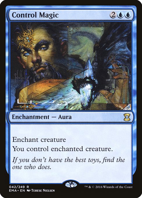 Magic the Gathering Card - Control Magic - MTG Circle