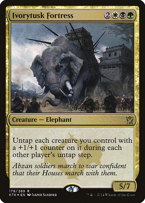 Magic the Gathering Card - Ivorytusk Fortress - MTG Circle