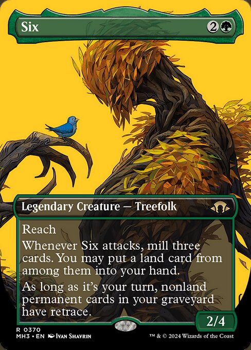 Magic the Gathering Card - Six - MTG Circle