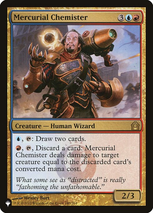 Magic the Gathering Card - Mercurial Chemister - MTG Circle