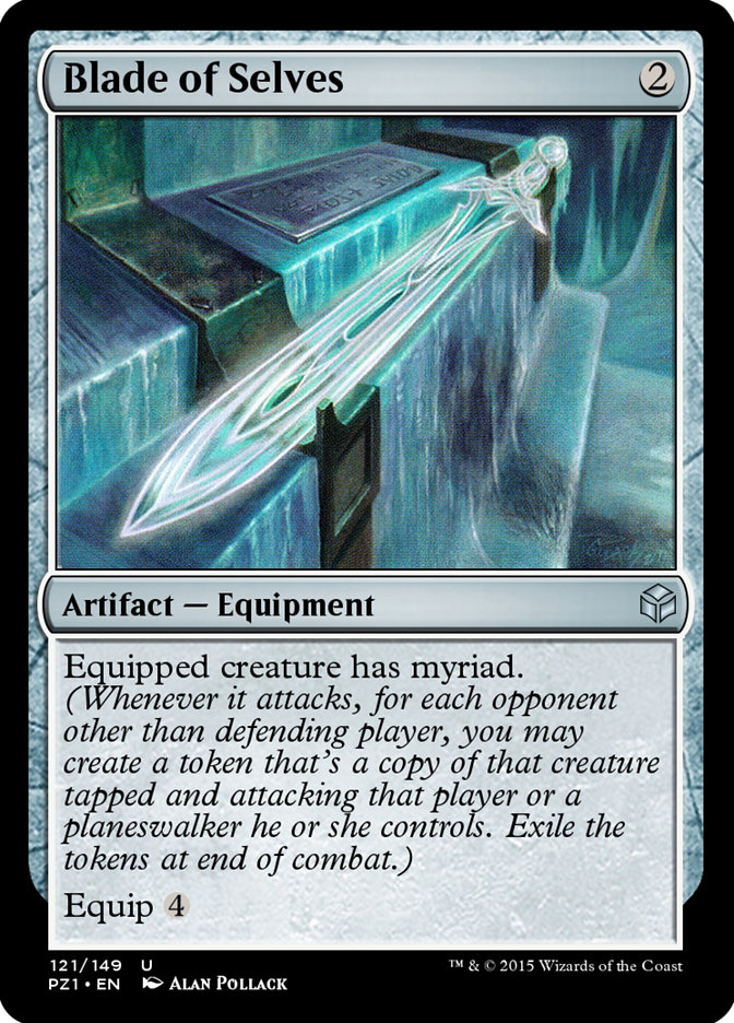 Magic the Gathering Card - Blade of Selves - MTG Circle