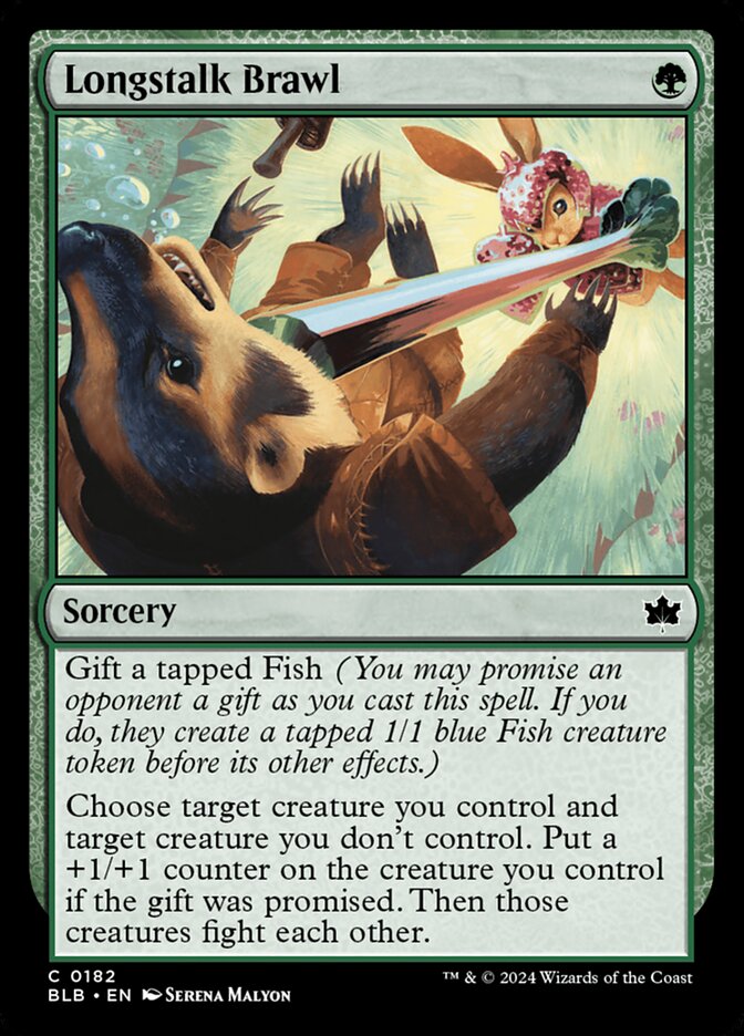Magic the Gathering Card - Longstalk Brawl - MTG Circle
