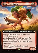 Magic the Gathering Card - Gau, Feral Youth - MTG Circle