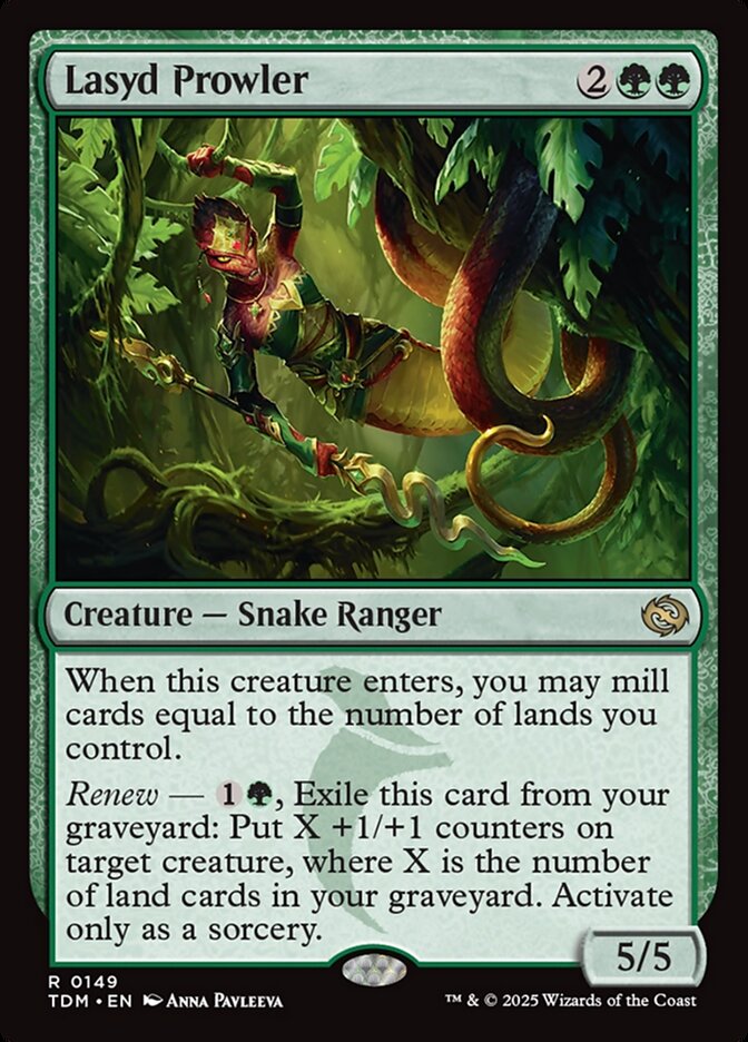 Magic the Gathering Card - Lasyd Prowler - MTG Circle