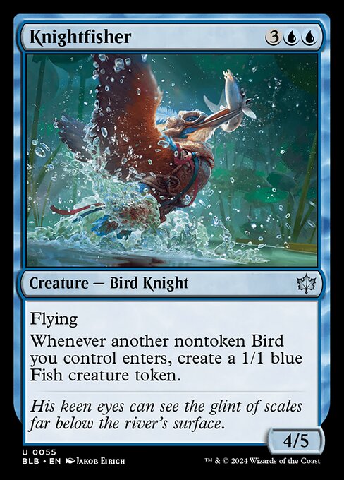 Magic the Gathering Card - Knightfisher - MTG Circle