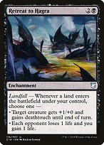 Magic the Gathering Card - Retreat to Hagra - MTG Circle