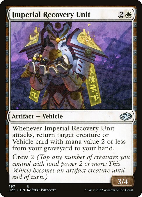 Magic the Gathering Card - Imperial Recovery Unit - MTG Circle