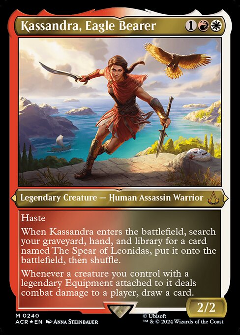 Magic the Gathering Card - Kassandra, Eagle Bearer - MTG Circle