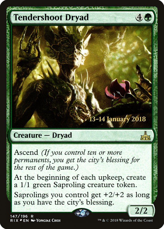 Magic the Gathering Card - Tendershoot Dryad - MTG Circle