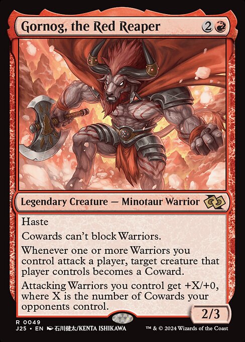Magic the Gathering Card - Gornog, the Red Reaper - MTG Circle