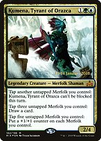 Magic the Gathering Card - Kumena, Tyrant of Orazca - MTG Circle