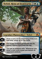Magic the Gathering Card - Teferi, Hero of Dominaria - MTG Circle
