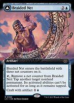 Magic the Gathering Card - Braided Net // Braided Quipu - MTG Circle