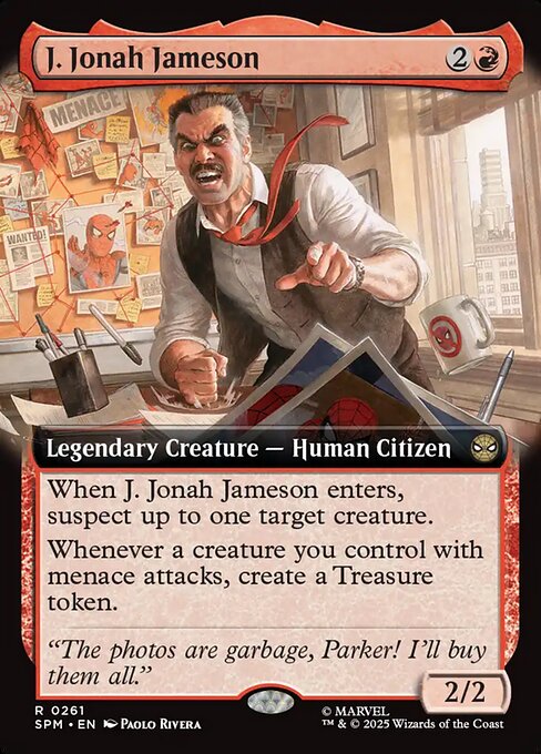 Magic the Gathering Card - J. Jonah Jameson - MTG Circle