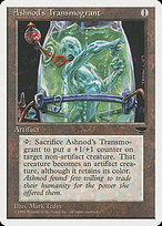 Magic the Gathering Card - Ashnod's Transmogrant - MTG Circle