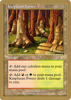 Magic the Gathering Card - Karplusan Forest - MTG Circle