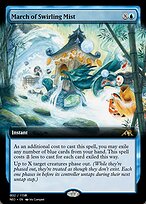 Magic the Gathering Card - March of Swirling Mist - MTG Circle