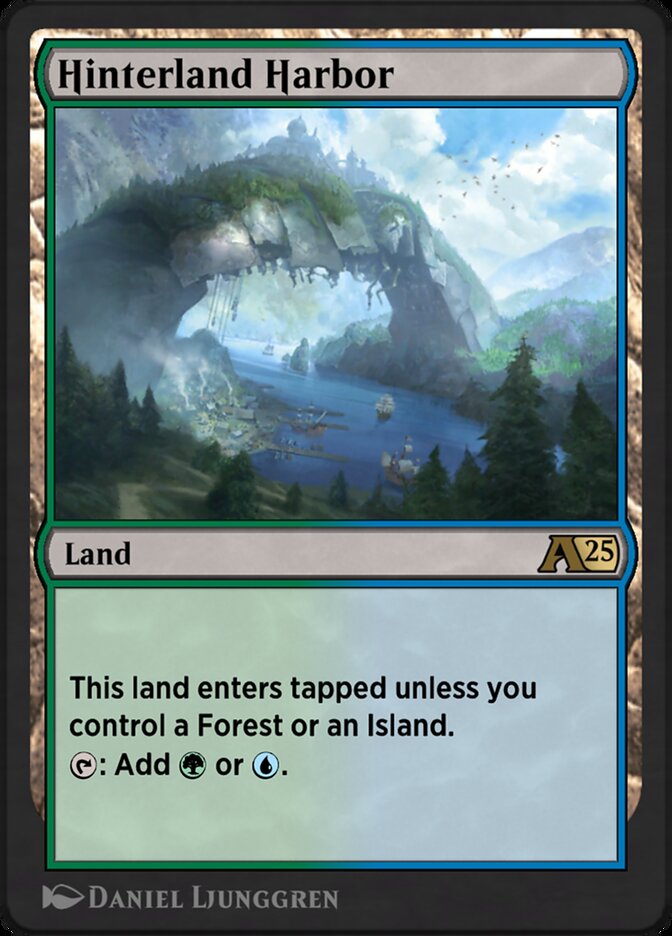 Magic the Gathering Card - Hinterland Harbor - MTG Circle