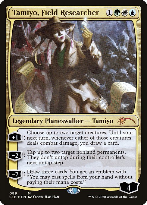 Magic the Gathering Card - Tamiyo, Field Researcher - MTG Circle