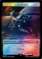 Magic the Gathering Card - Alien Insect - MTG Circle