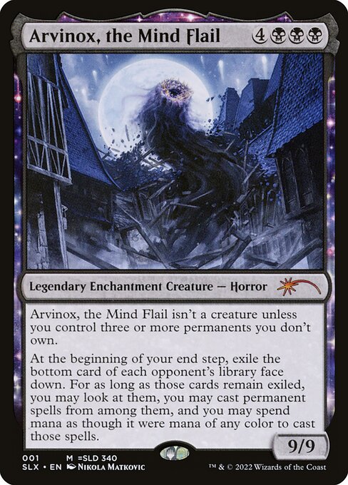 Magic the Gathering Card - Arvinox, the Mind Flail - MTG Circle