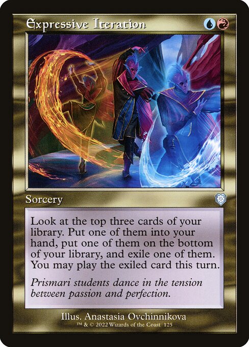 Magic the Gathering Card - Expressive Iteration - MTG Circle