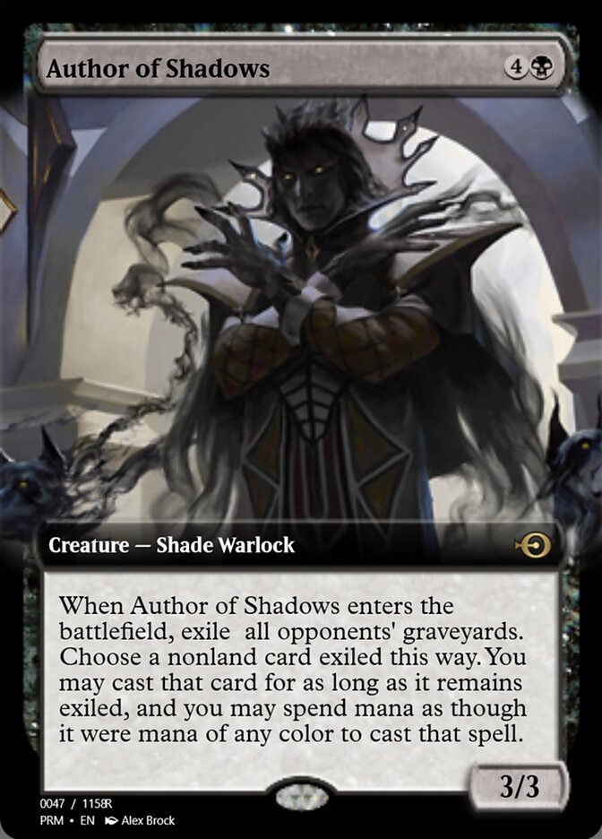 Magic the Gathering Card - Author of Shadows - MTG Circle
