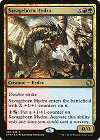 Magic the Gathering Card - Savageborn Hydra - MTG Circle
