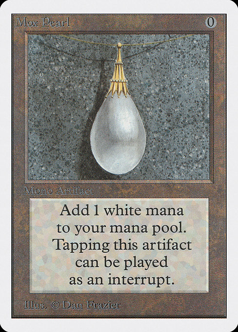Magic the Gathering Card - Mox Pearl - MTG Circle