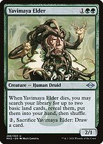 Magic the Gathering Card - Yavimaya Elder - MTG Circle