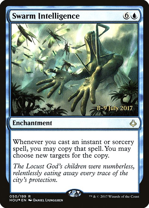 Magic the Gathering Card - Swarm Intelligence - MTG Circle