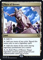 Magic the Gathering Card - Plaza of Heroes - MTG Circle