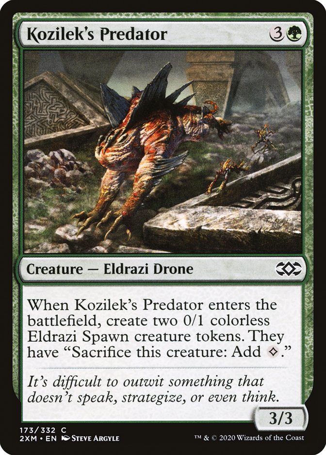 Magic the Gathering Card - Kozilek's Predator - MTG Circle