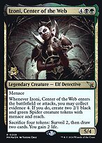 Magic the Gathering Card - Izoni, Center of the Web - MTG Circle