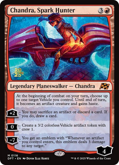 Magic the Gathering Card - Chandra, Spark Hunter - MTG Circle
