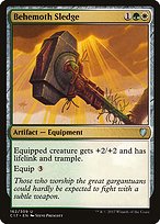 Magic the Gathering Card - Behemoth Sledge - MTG Circle