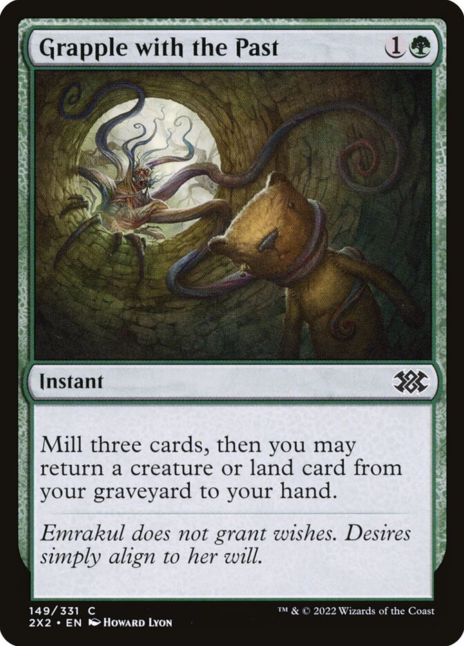 Magic the Gathering Card - Grapple with the Past - MTG Circle