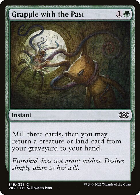 Magic the Gathering Card - Grapple with the Past - MTG Circle