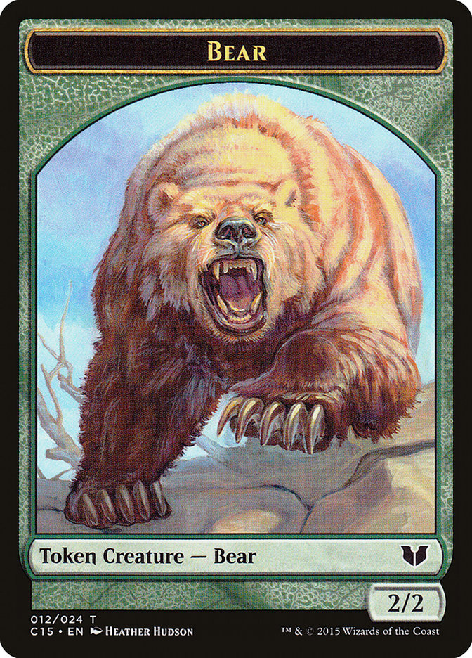 Magic the Gathering Card - Bear - MTG Circle
