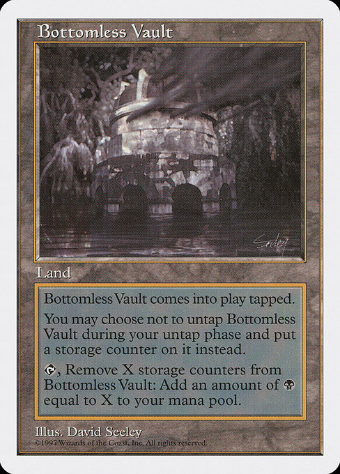 Magic the Gathering Card - Bottomless Vault - MTG Circle