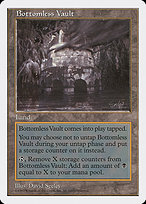 Magic the Gathering Card - Bottomless Vault - MTG Circle