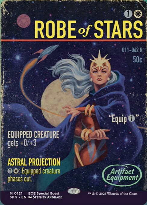 Magic the Gathering Card - Robe of Stars - MTG Circle