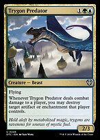 Magic the Gathering Card - Trygon Predator - MTG Circle