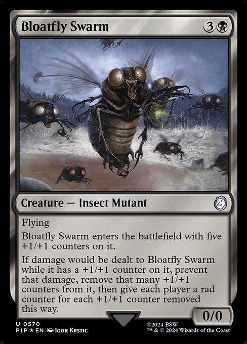 Magic the Gathering Card - Bloatfly Swarm - MTG Circle