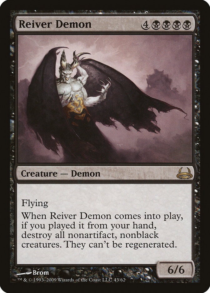 Magic the Gathering Card - Reiver Demon - MTG Circle