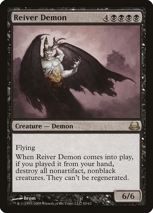 Magic the Gathering Card - Reiver Demon - MTG Circle