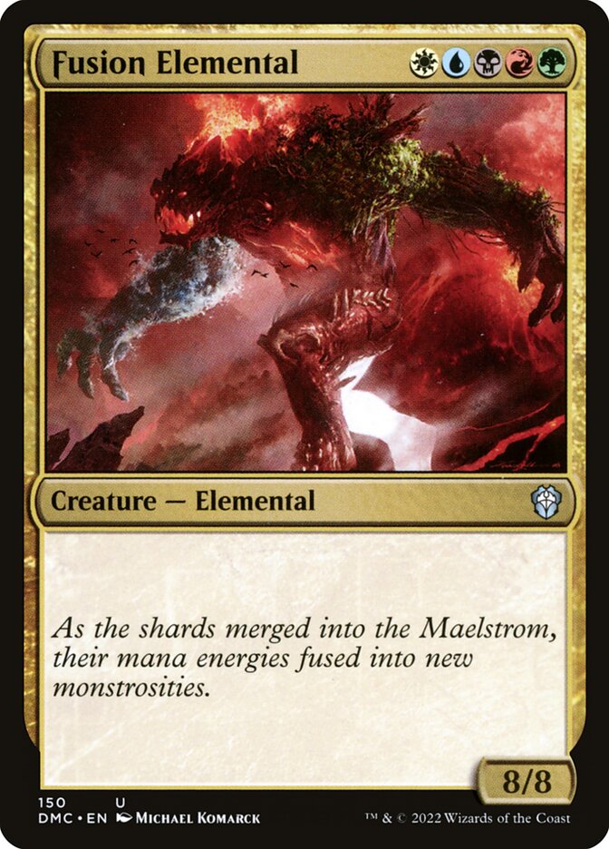 Magic the Gathering Card - Fusion Elemental - MTG Circle