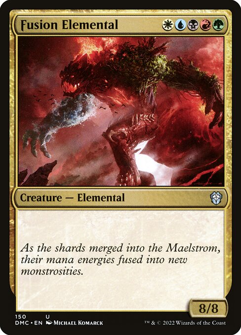 Magic the Gathering Card - Fusion Elemental - MTG Circle