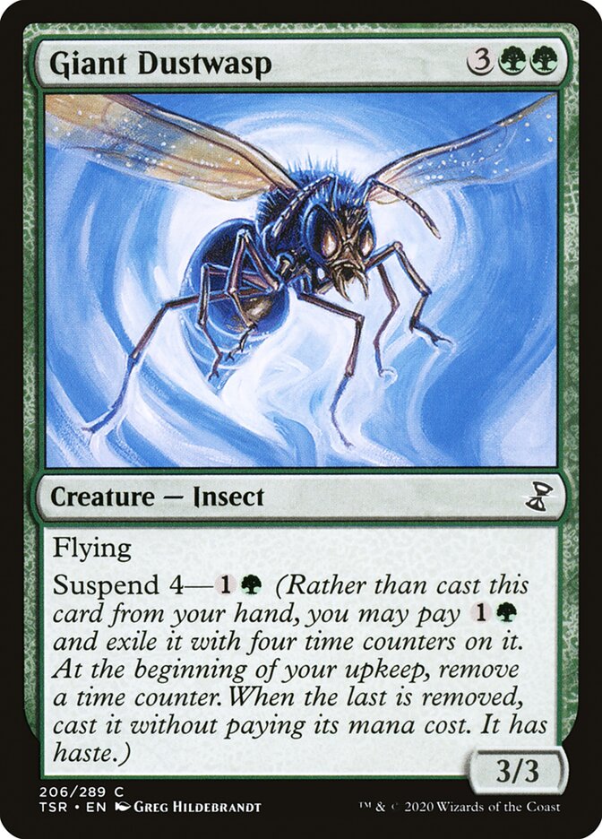 Magic the Gathering Card - Giant Dustwasp - MTG Circle