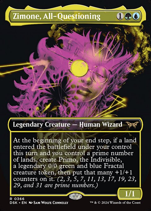 Magic the Gathering Card - Zimone, All-Questioning - MTG Circle